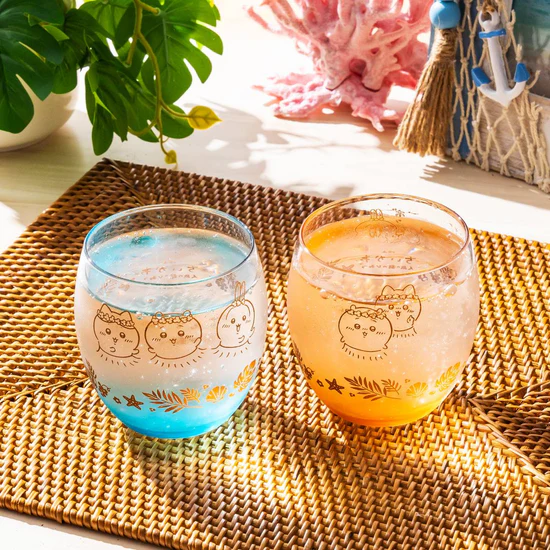 [Pre-order] Chiikawa Movie Cocoon Glass - Sunset Orange