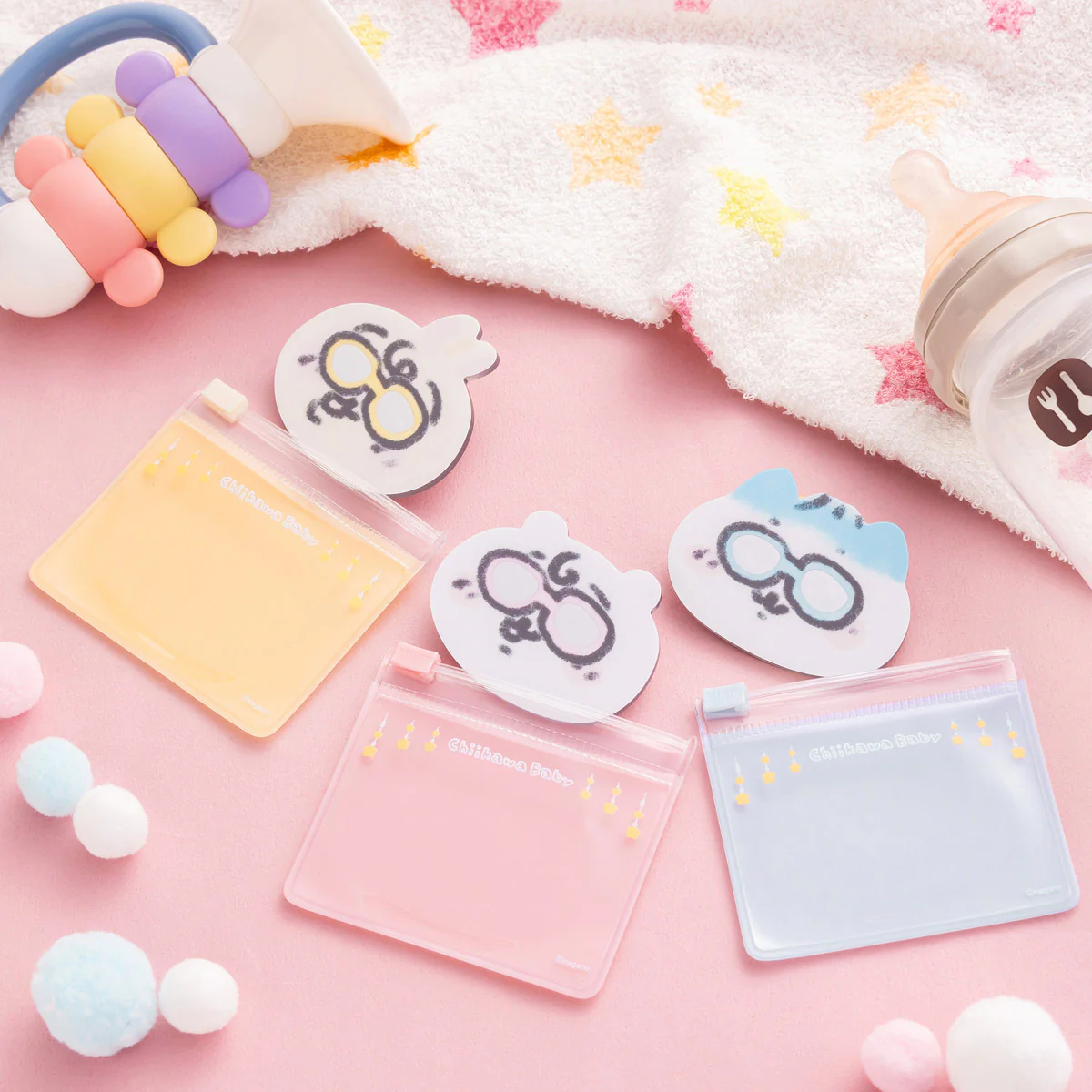 [Pre-order] "Chiikawa" Chiikawa Baby Vol. 2 - Acrylic Mirror with pouch