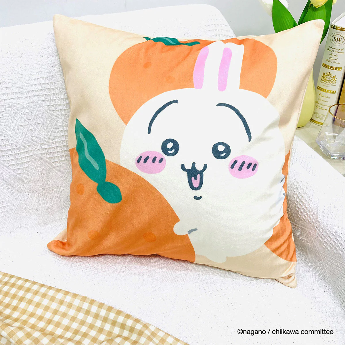 [Pre-order] "Chiikawa" Chiikawa cushion cover - Usagi