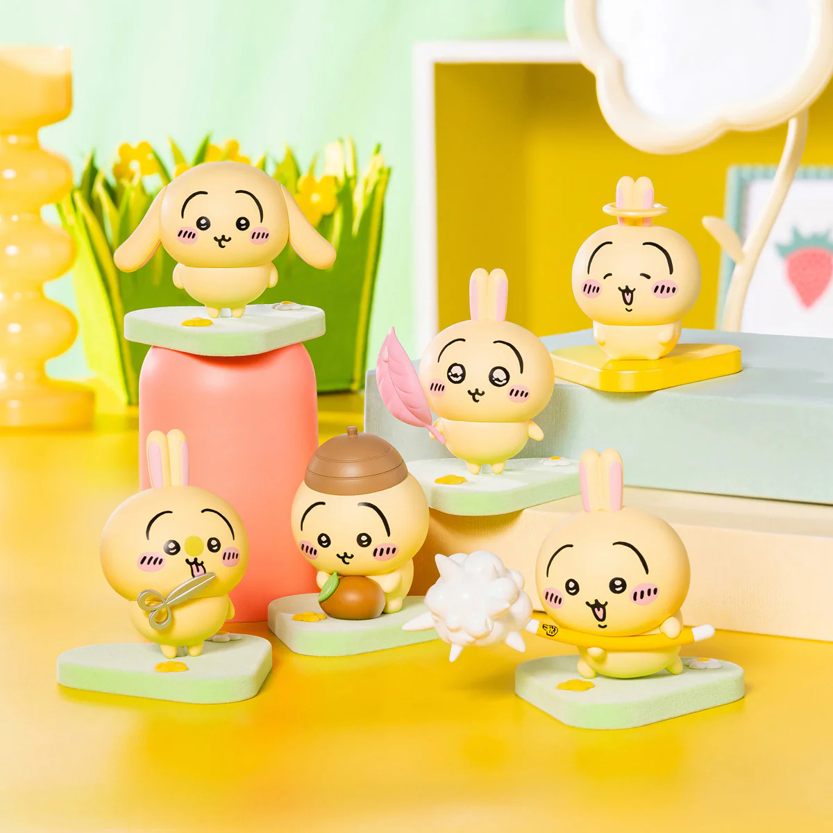 [Pre-order] [Made-to-order] "Chiikawa" Chiikawa GPSBOX Usagi Figures (6 types total)