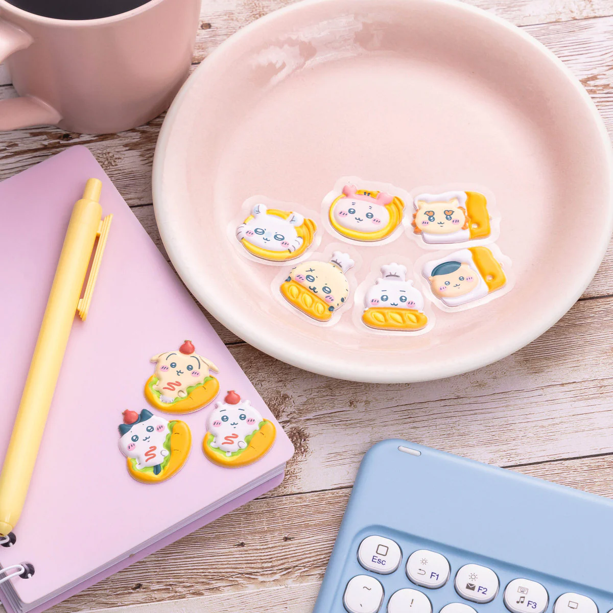 [Pre-order] "Chiikawa" Chiikawa Bakery Mochiri Flake Stickers (Various Breads)