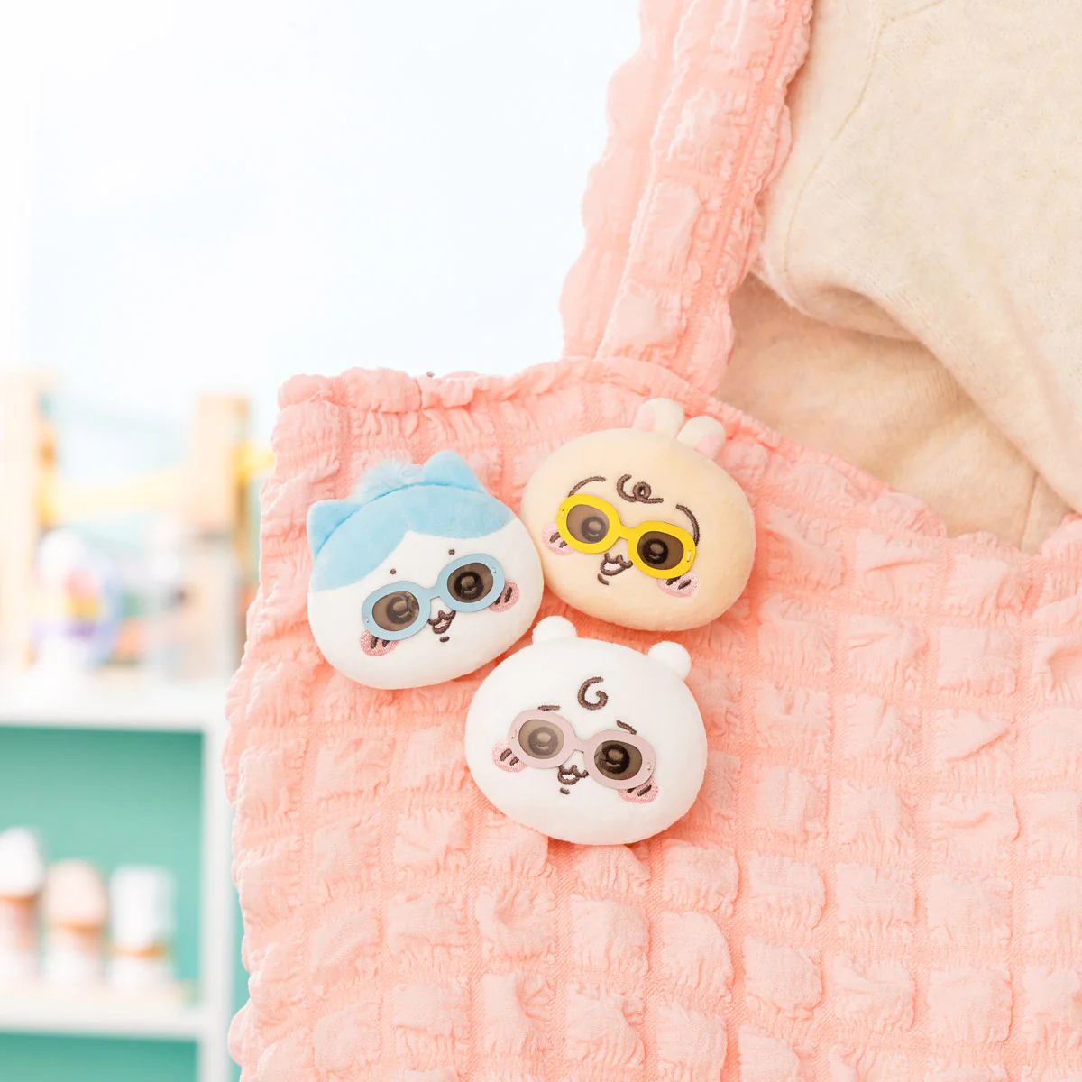 [Pre-order] "Chiikawa" Chiikawa Baby Vol. 2 - Face Plush Badge Set of 3