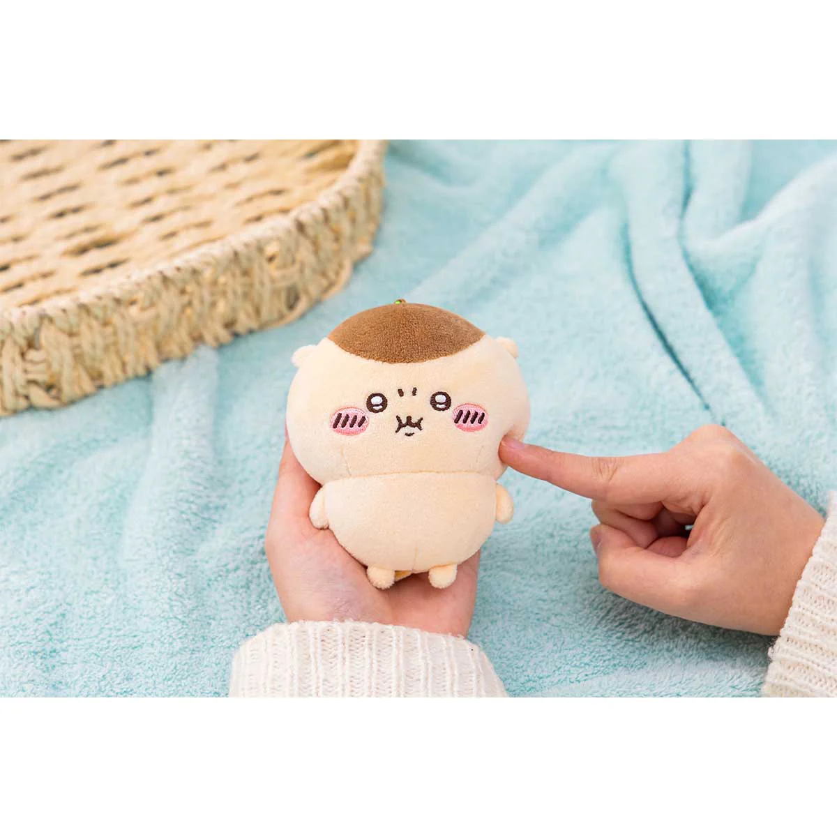 [Pre-order] "Chiikawa" PUN Mascot Plush Keychain