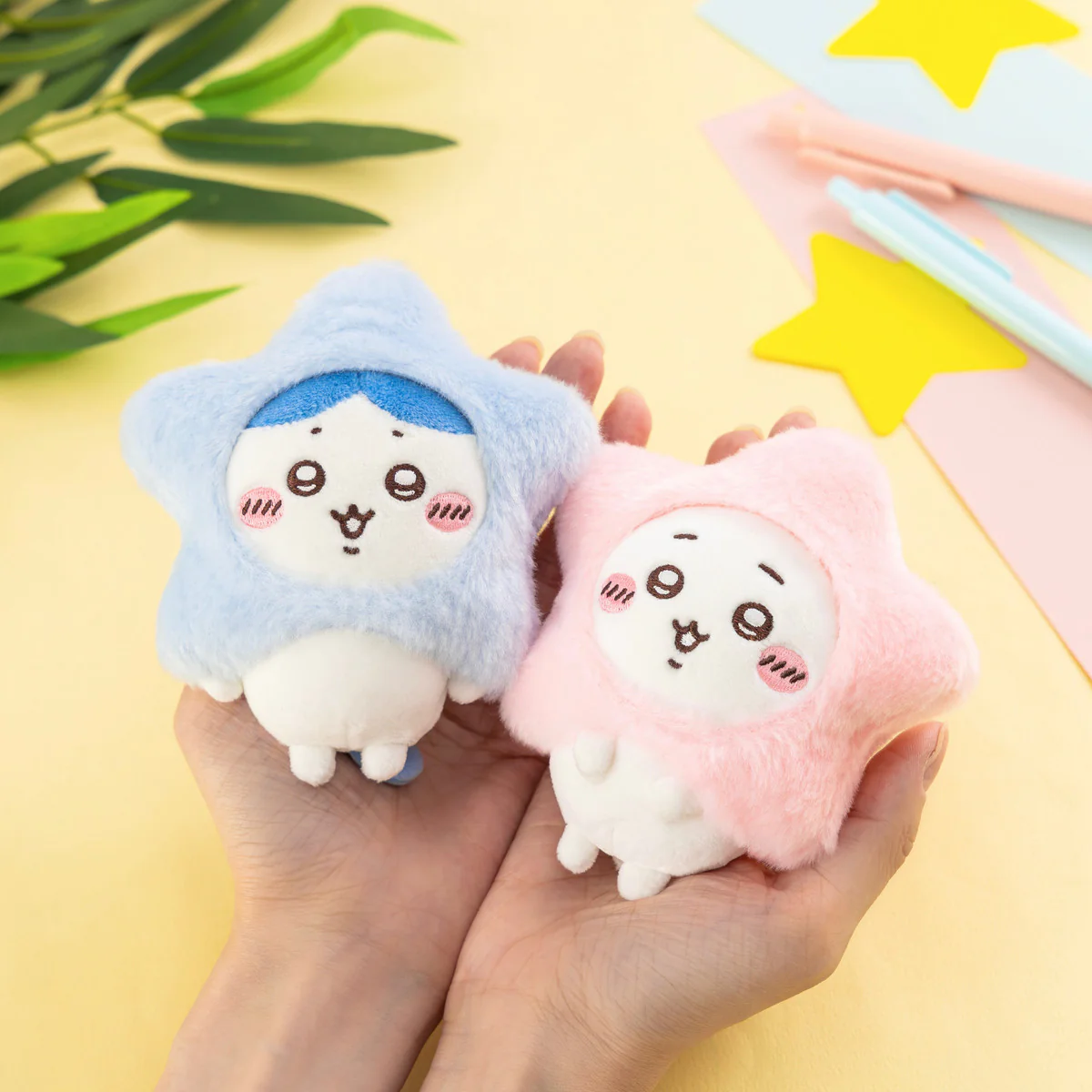 [Pre-order] "Chiikawa" Make a wish to stars... Plush Mascot - Hachiware
