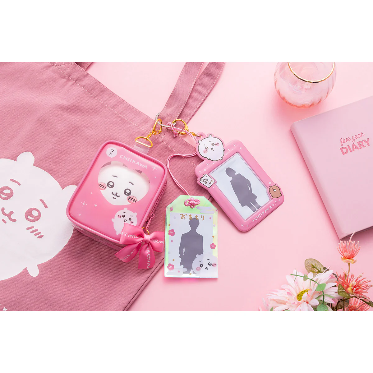 [Pre-order] "Chiikawa" Clear pouch that can hold Chiikawa mascots! - Chiikawa