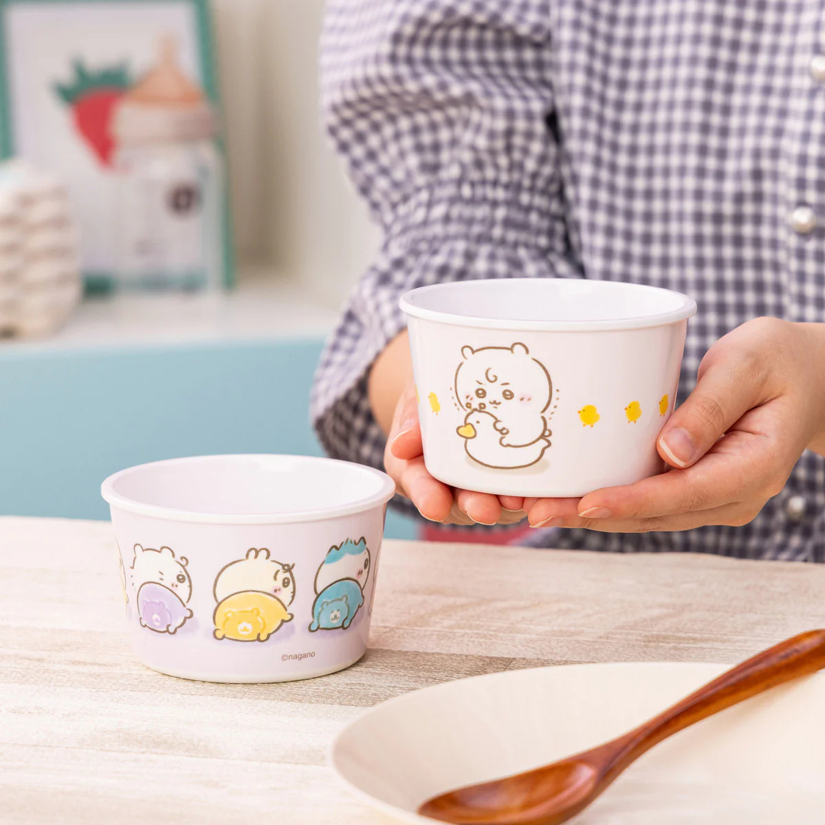 [Pre-order] "Chiikawa" Chiikawa Baby - melamine Bowl - Potty Chair