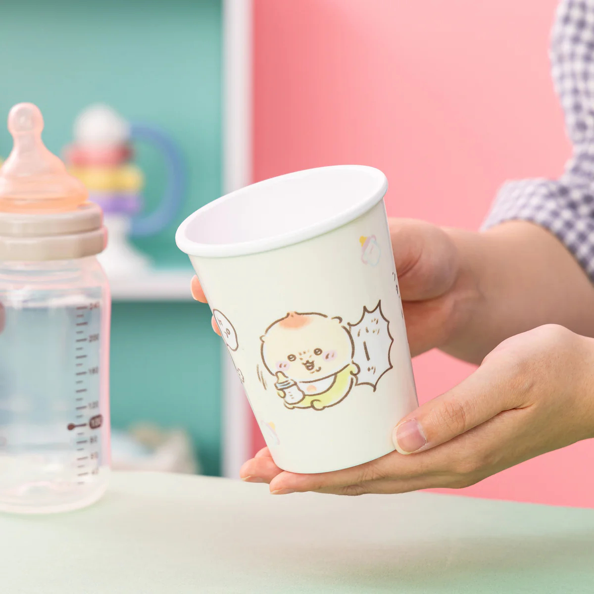 [Pre-order] "Chiikawa" Chiikawa Baby - Melamine Cup (looks like paper cup)