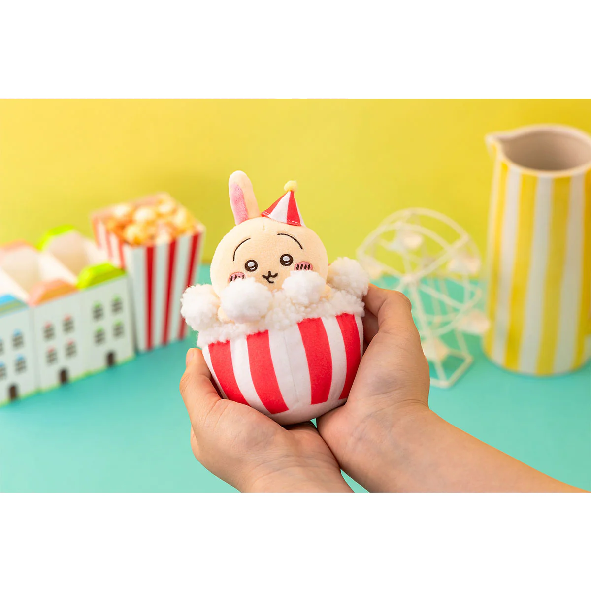 [Pre-order] "Chiikawa" Chiikawa Land Happy Mascot - うさぎ Usagi 