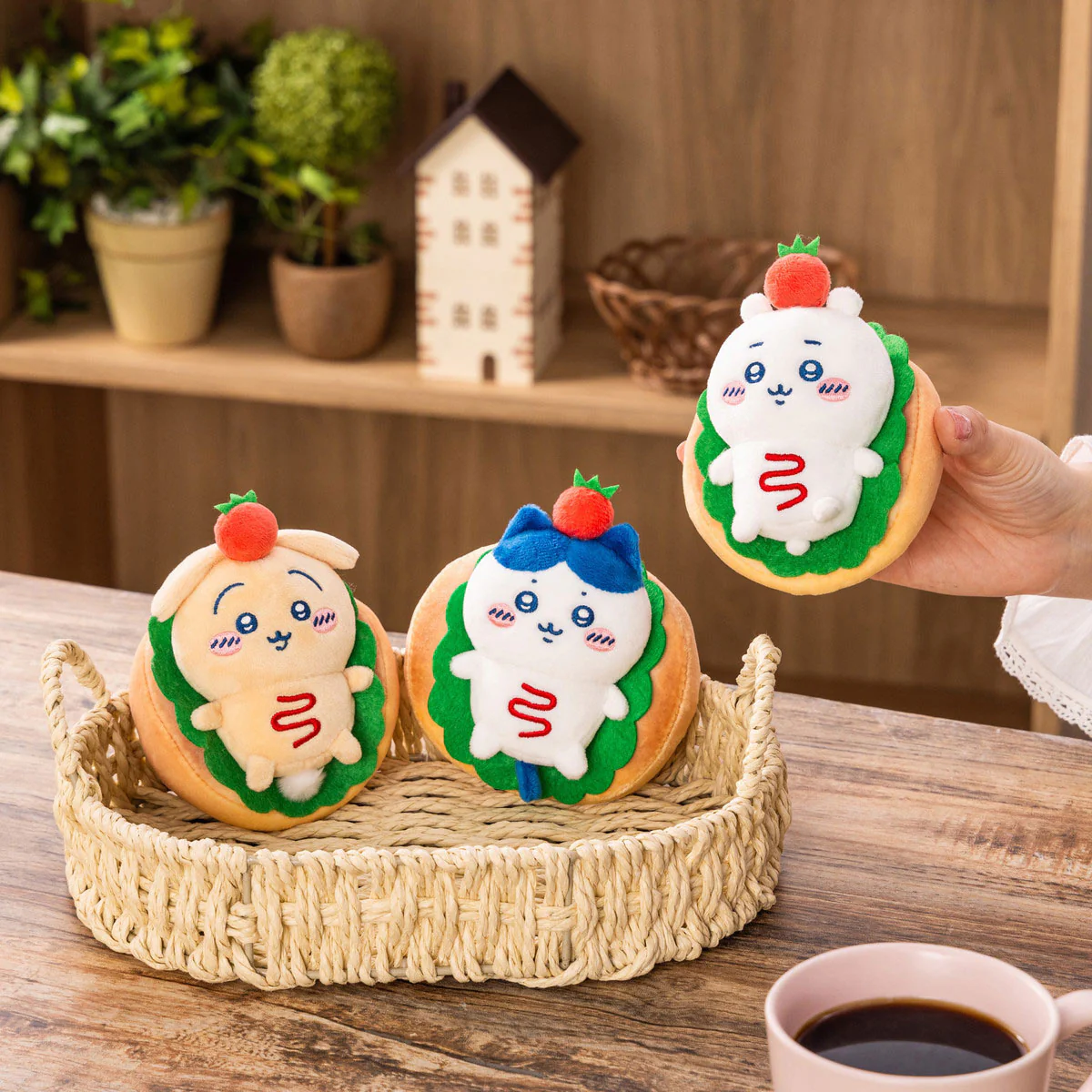 [Pre-order] "Chiikawa" Chiikawa Bakery Sandwich Mascot - Chiikawa