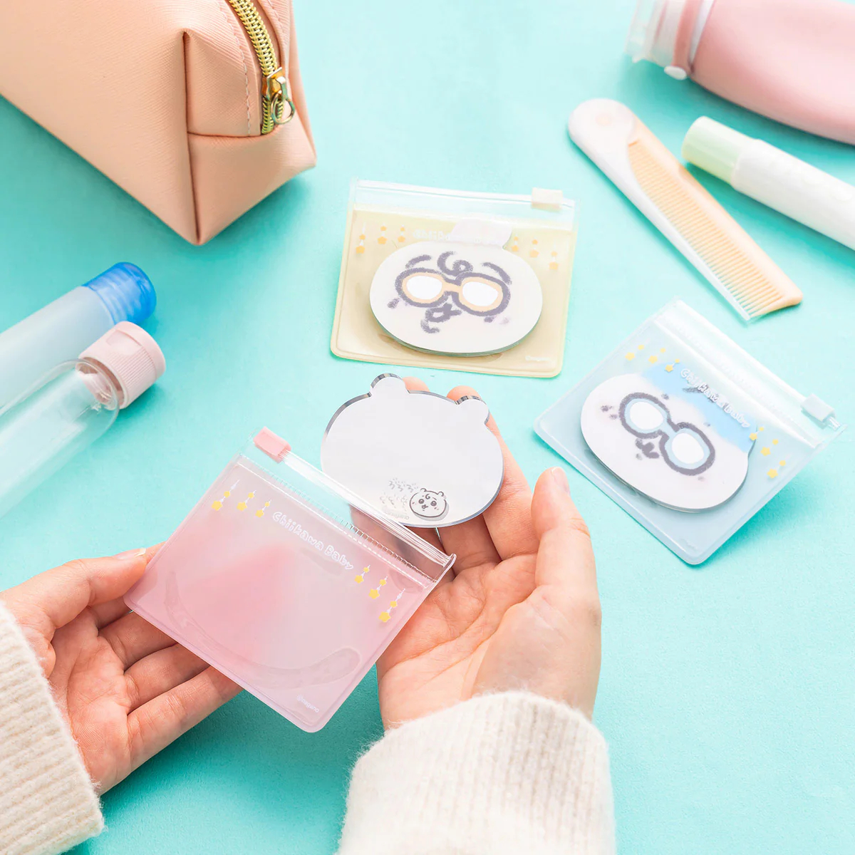 [Pre-order] "Chiikawa" Chiikawa Baby Vol. 2 - Acrylic Mirror with pouch