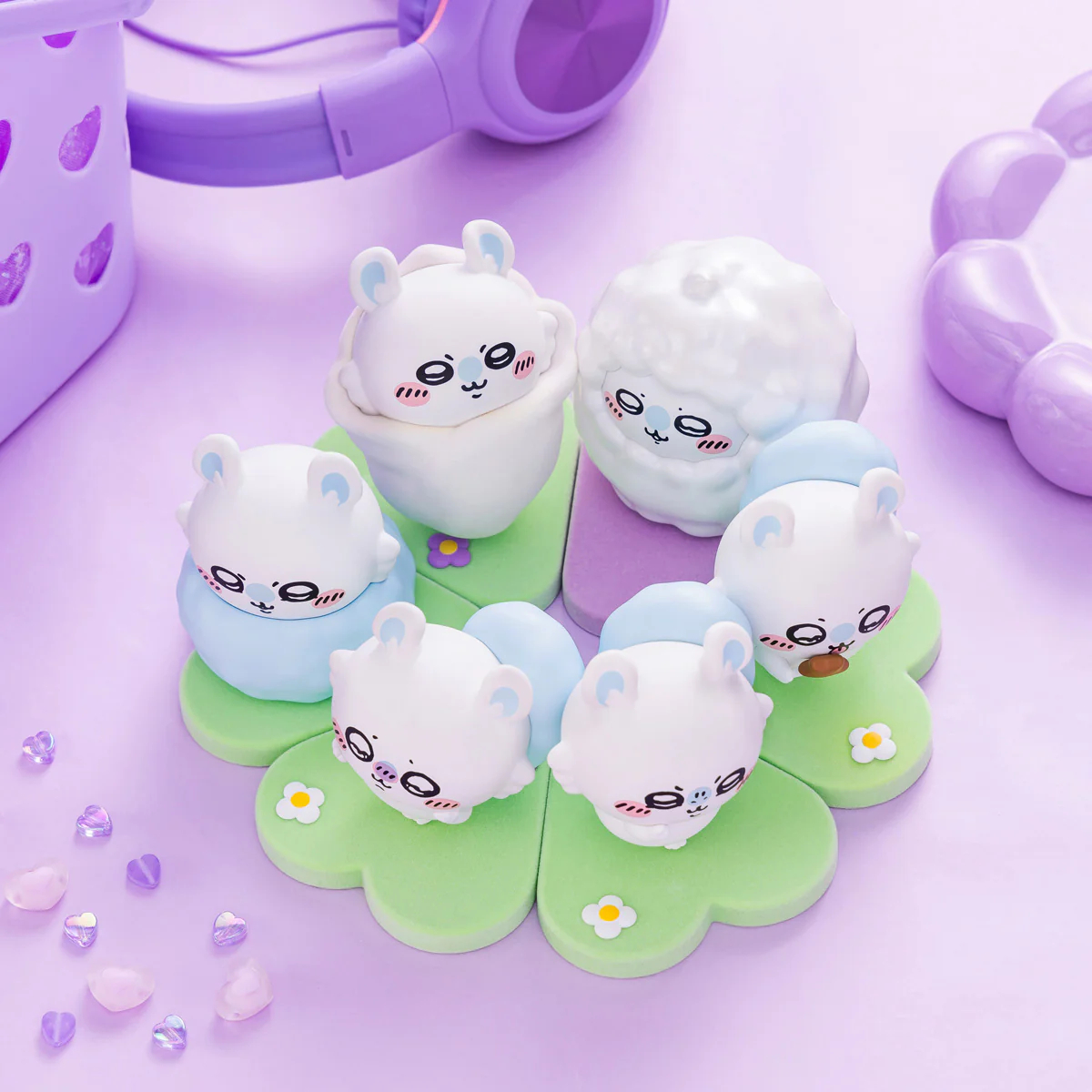 [Pre-order] [Made-to-order] "Chiikawa" Chiikawa GPSBOX Momonga Figures (6 types total)