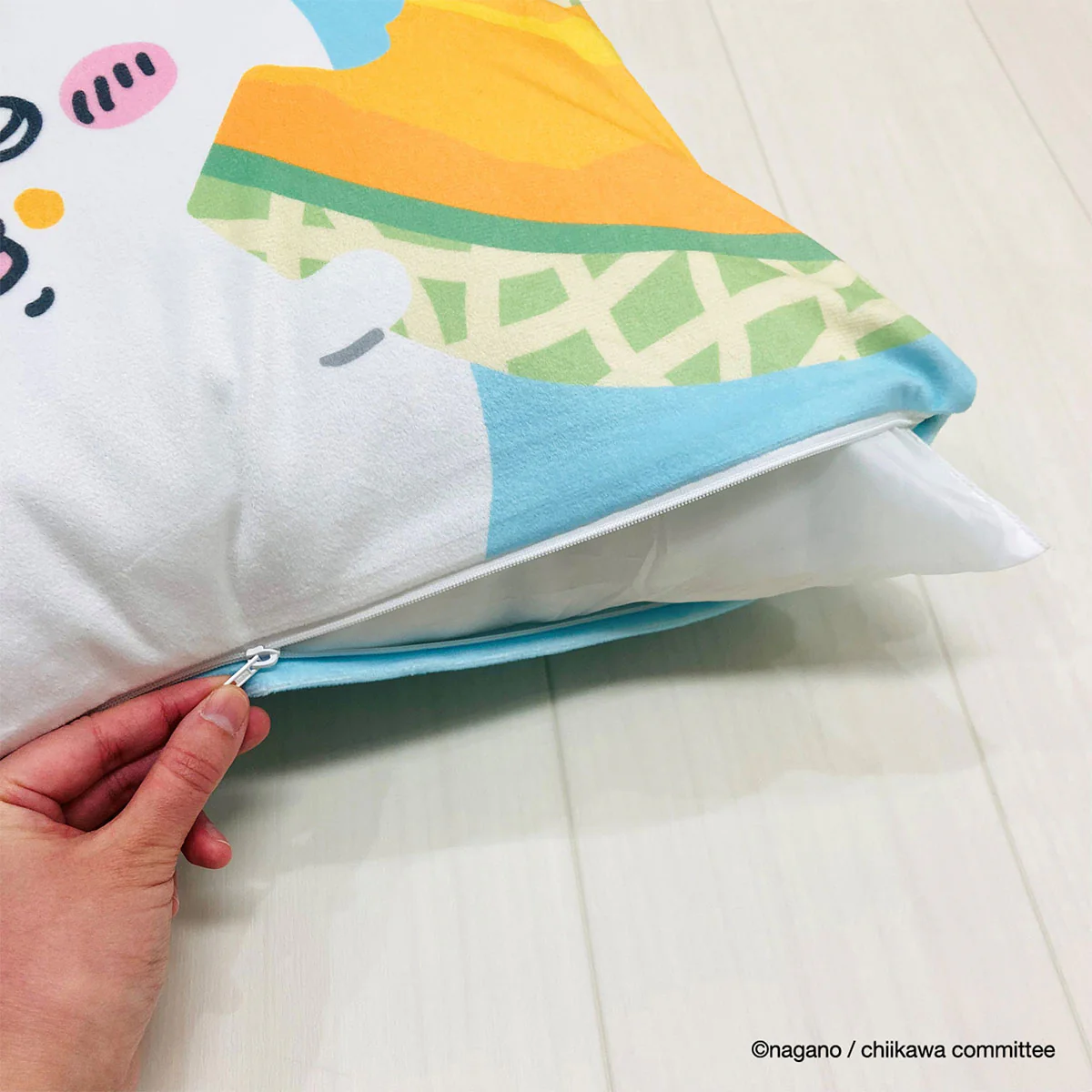 [Pre-order] "Chiikawa" Chiikawa cushion cover - Hachiware