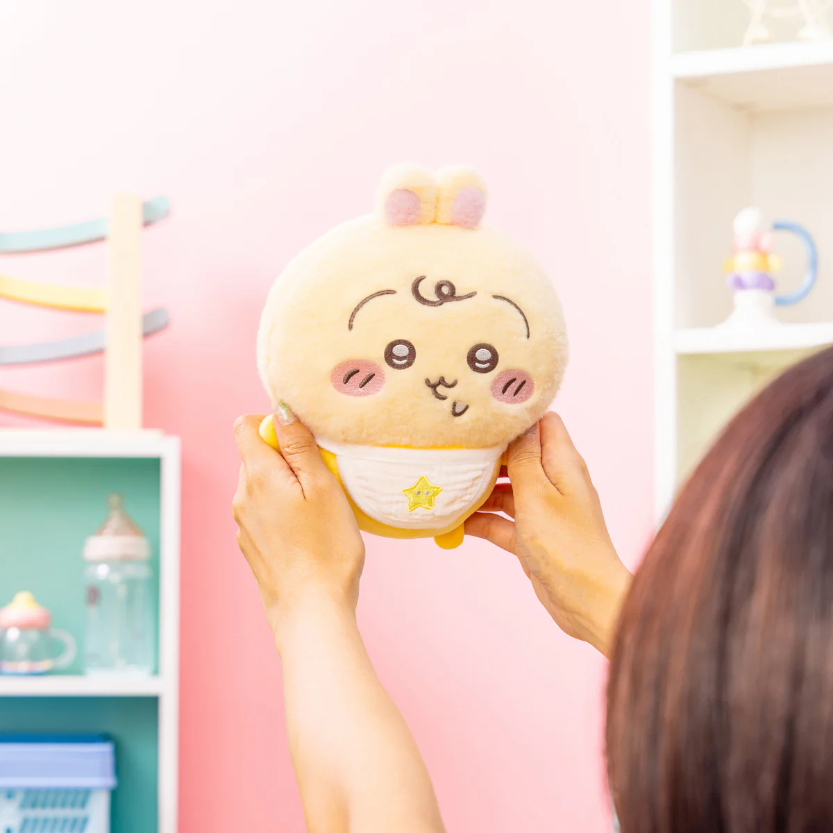 [In stock] "Chiikawa" Chiikawa Baby - Swaddle Plush Toy - Usagi