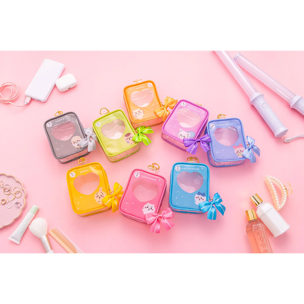 [Pre-order] "Chiikawa" Clear pouch that can hold Chiikawa mascots! - Usagi
