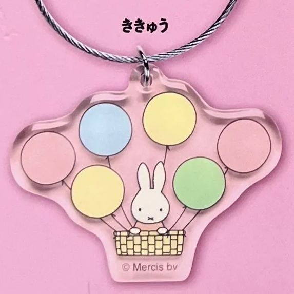 [In stock] "Miffy" Acrylic Wire Key Chain