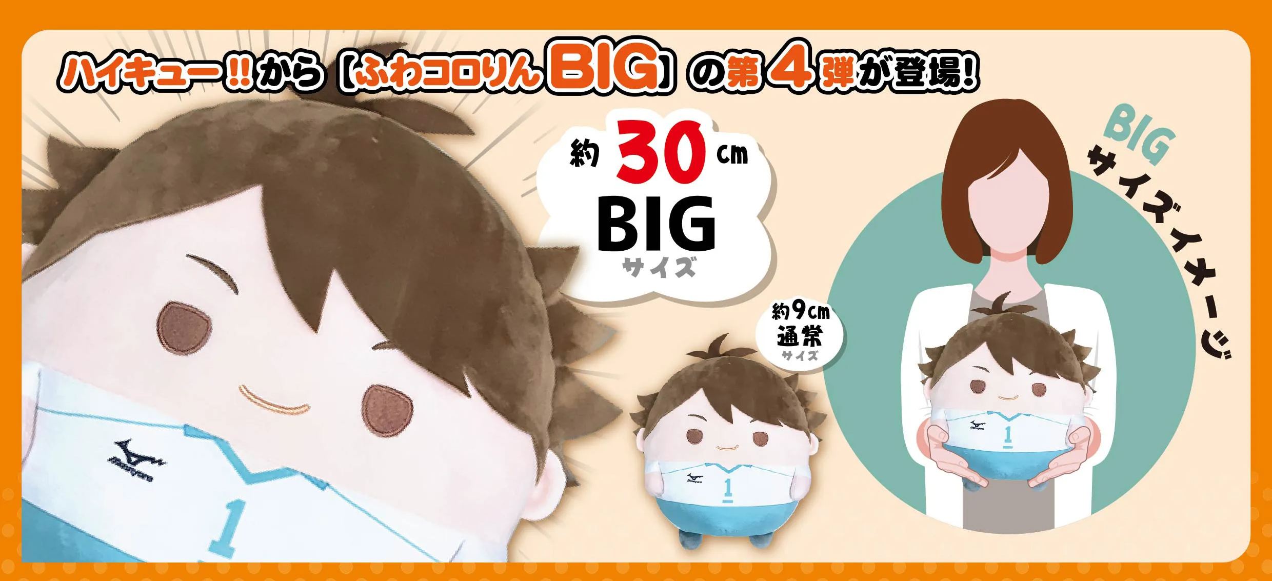 [Pre-order] HQ-92 "Haikyu!!" Fuwakororin Big 4 F Kunimi Akira