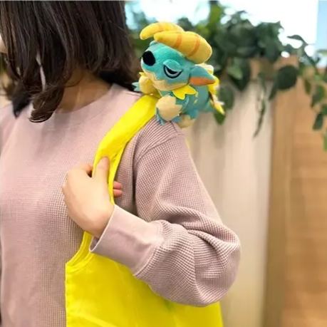 [Pre-order] "Monster Hunter: Rise" Plush Toy Eco Bag - Zinogre