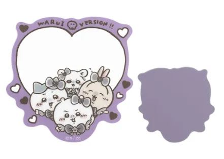 [Pre-order] "Chiikawa" Magical Chiikawa Bad Version Mini Mirror with Case - Heart
