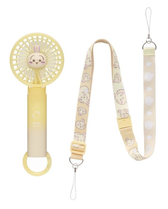 [Pre-order] "Chiikawa" Jelly Color Handy Fan - Usagi