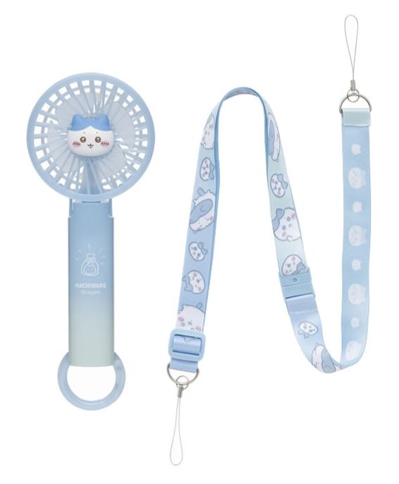 [Pre-order] "Chiikawa" Jelly Color Handy Fan - Hachiware