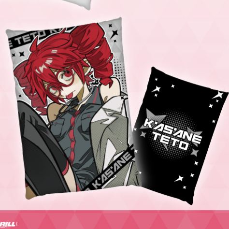 [Pre-order] Taito Prize Kasane Teto Original Visual Art Cushion