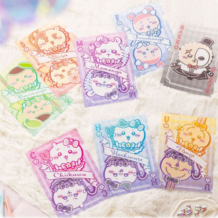 [Pre-order] "Chiikawa" Magical Chiikawa Kira Kira Trump Card Style Clear File - Rakko