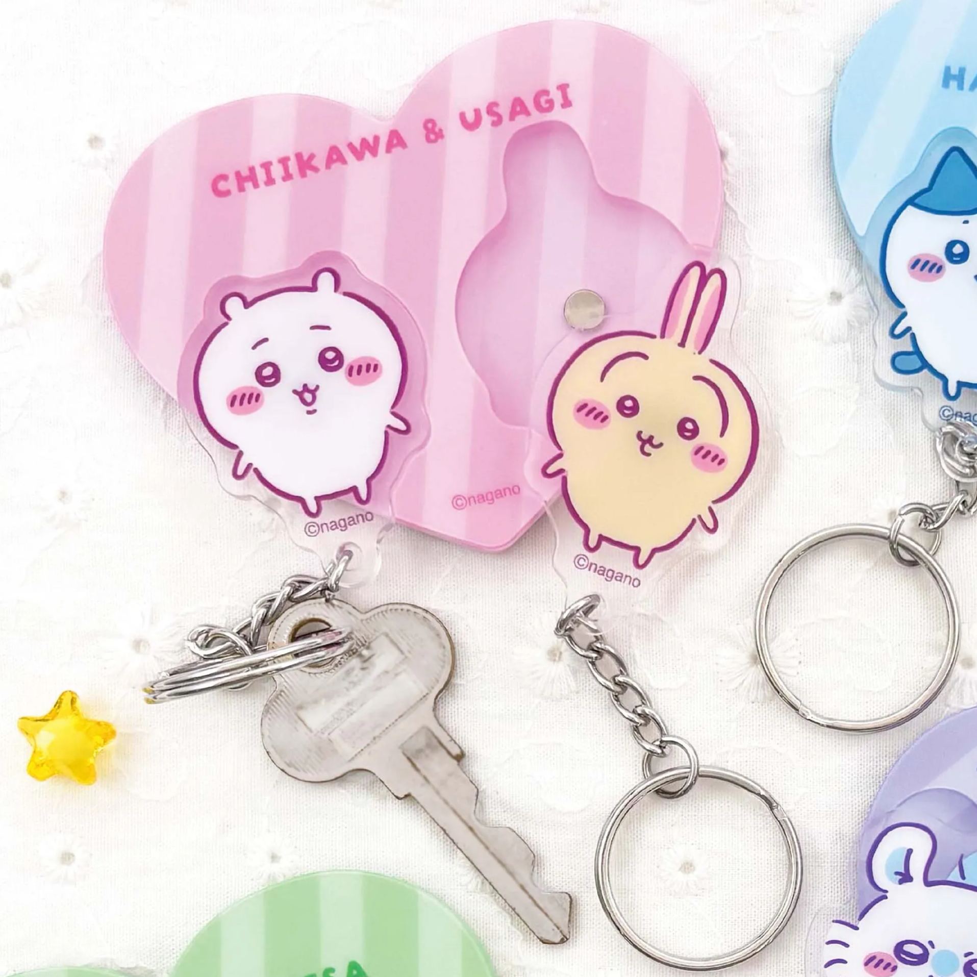 [Pre-order] "Chiikawa" I'm back Key Holder (4 Types)