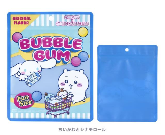 [Pre-order] "Chiikawa" Chiikawa x Sanrio Characters Supermarket Zip Bag ( 5 packs) - Chiikawa x Cinnamoroll