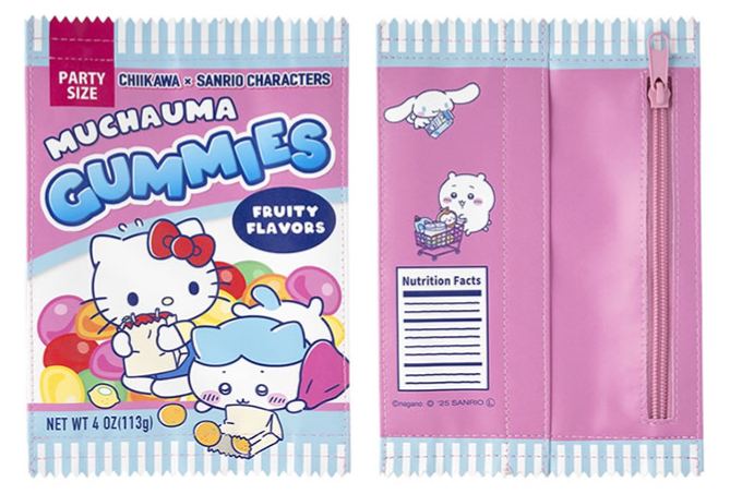 [Pre-order] "Chiikawa" Chiikawa x Sanrio Characters Supermarket Snack Pouch - Chiikawa x Cinnamoroll