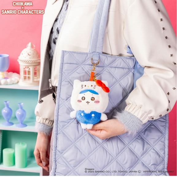 [Pre-order] "Chiikawa" Chiikawa x Sanrio Characters Kiramekko (Plush Mascot) - Chiikawa x My Melody