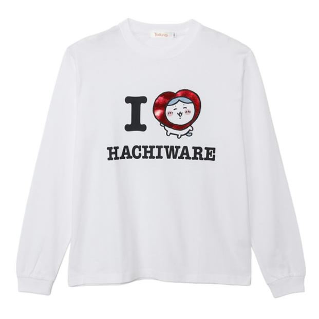 [Pre-order] "Chiikawa" Long Sleeves T-shirt - I LOVE HACHIWARE