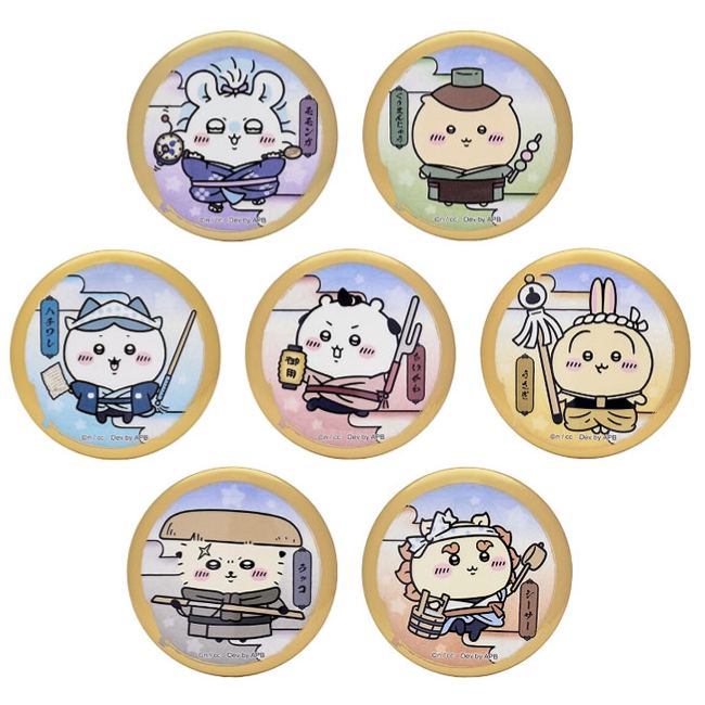 [Pre-order] "Chiikawa" Chiikawa Pocket Edo Trading Can Badge