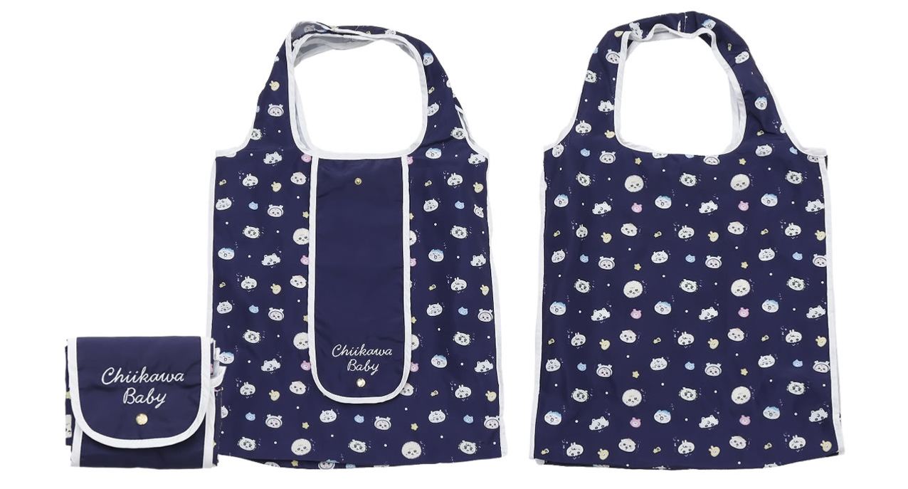[Pre-order] "Chiikawa" Chiikawa Baby - Eco Bag (Navy)