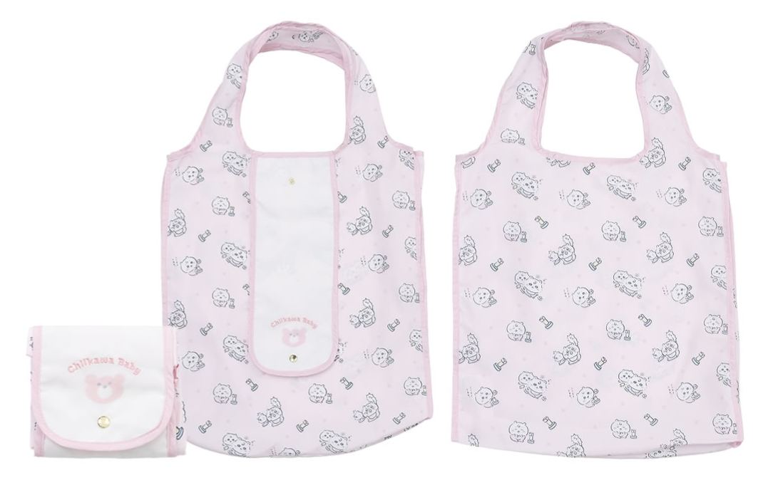 [Pre-order] "Chiikawa" Chiikawa Baby - Eco Bag (Pink)