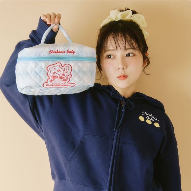 [Pre-order] "Chiikawa" Chiikawa Baby Vol. 2 - Multi Pouch (Blue)