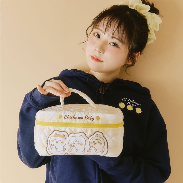 [Pre-order] "Chiikawa" Chiikawa Baby Vol. 2 - Multi Pouch (Yellow)