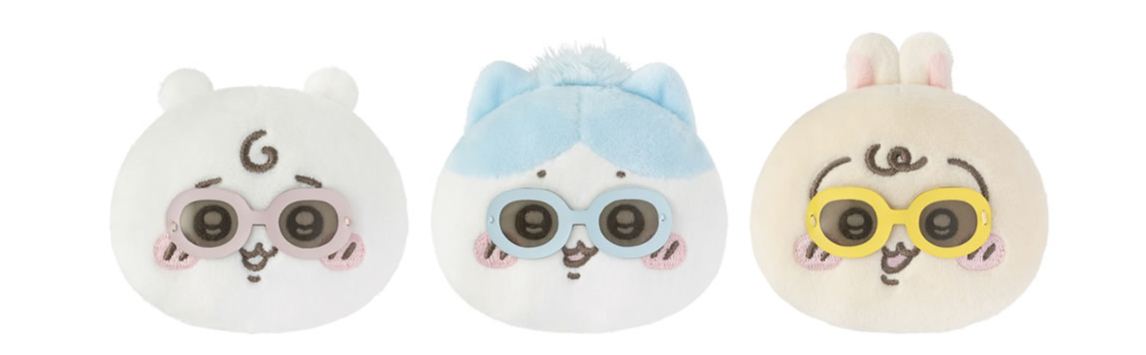 [Pre-order] "Chiikawa" Chiikawa Baby Vol. 2 - Face Plush Badge Set of 3