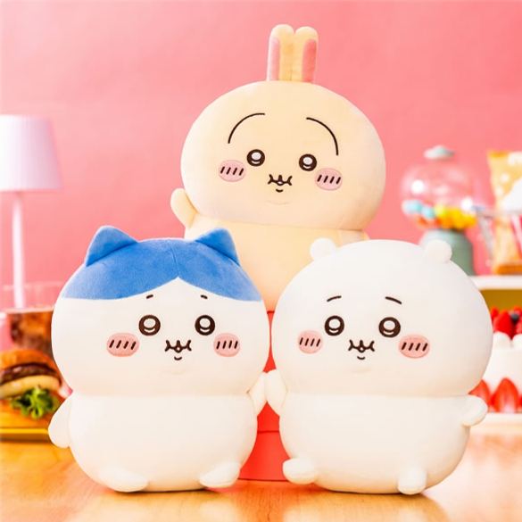 [Pre-order] "Chiikawa" Chubby Waving Hand Plush Toy - Hachiware