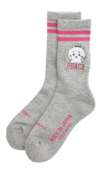 [Pre-order] "Chiikawa" Chiikawa T Socks Peace! - Chiikawa