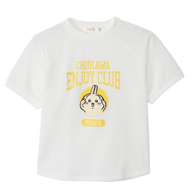[Pre-order] "Chiikawa" Chiikawa T Shirt Peace! - Usagi