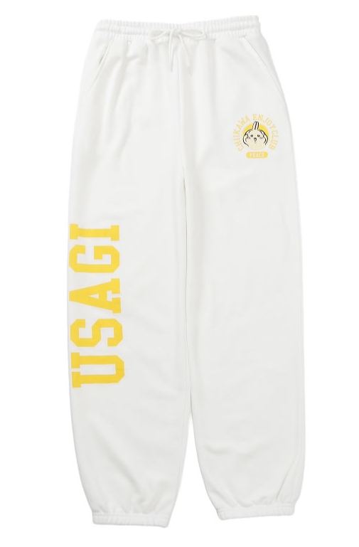 [Pre-order] "Chiikawa" Chiikawa Sweatpants Peace! - Usagi