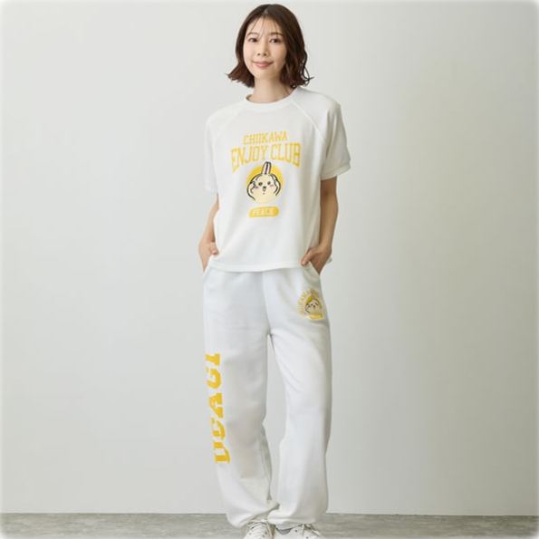 [Pre-order] "Chiikawa" Chiikawa Sweatpants Peace! - Usagi