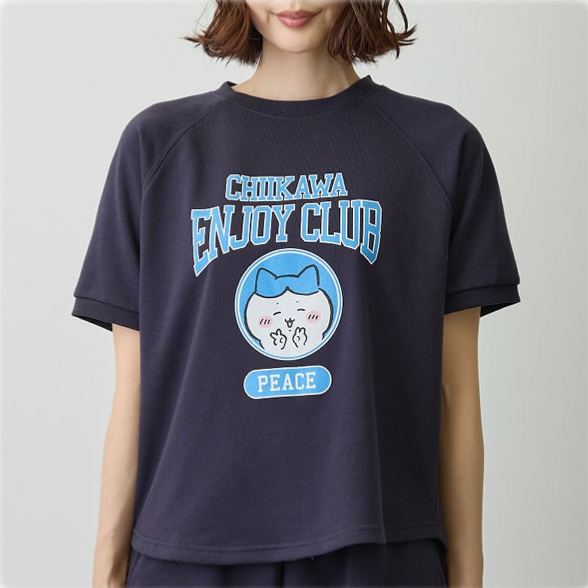 [Pre-order] "Chiikawa" Chiikawa T-shirt Peace! - Hachiware