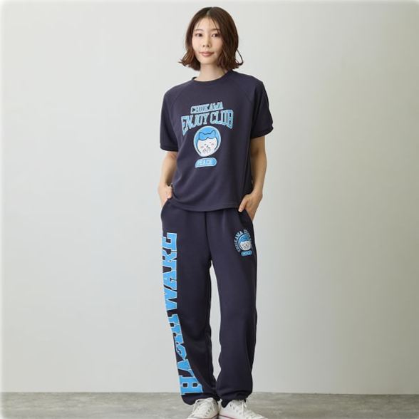 [Pre-order] "Chiikawa" Chiikawa Sweatpants Peace! - Hachiware