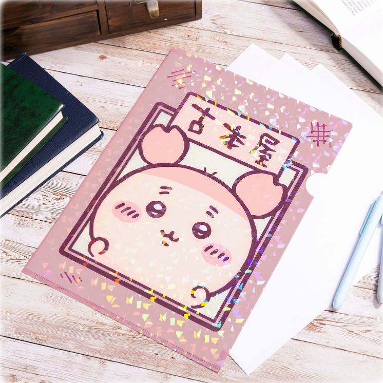 [Pre-order] "Chiikawa" Furuhonya's hologram Clear File