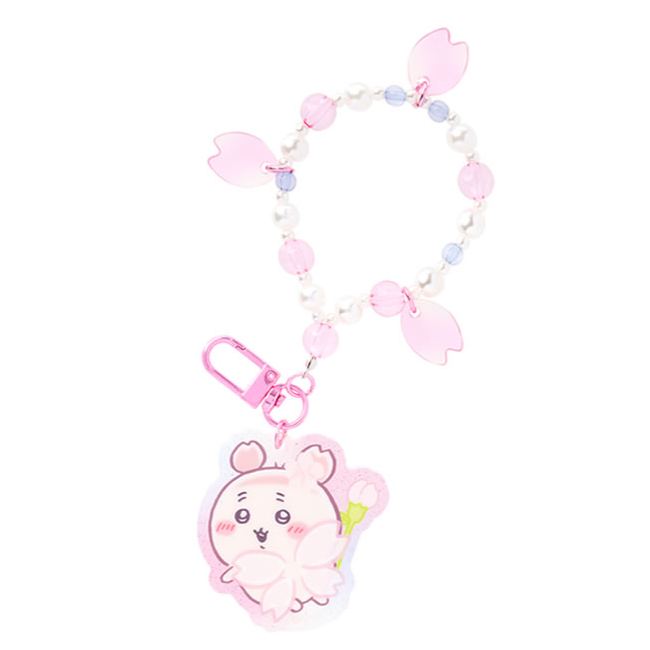 [Pre-order] "Chiikawa" Furuhonya Sakura Fairy - Acrylic Key Holder with piece