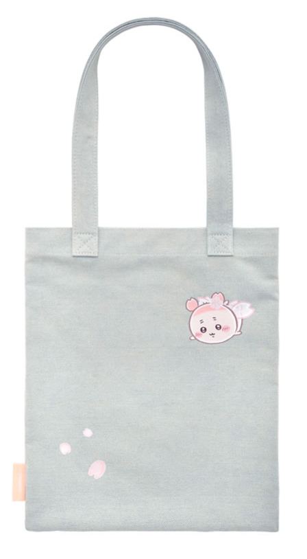 [Pre-order] "Chiikawa" Furuhonya Sakura Fairy - Denim tote bag