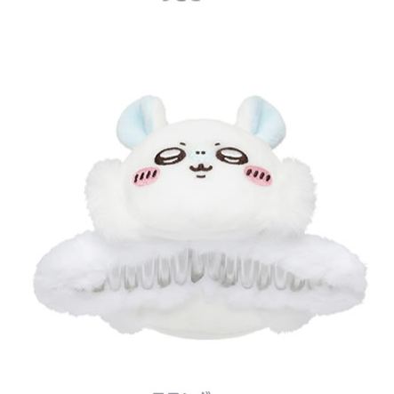 [Pre-order] "Chiikawa" Hair claw clip with Plush - Momonga