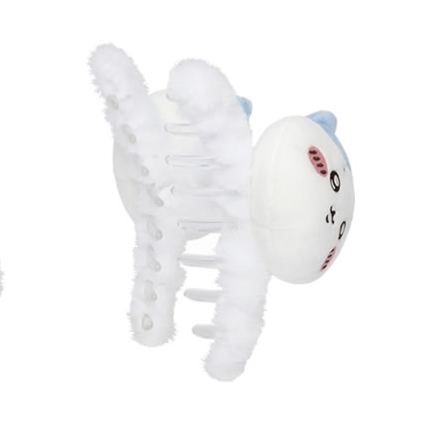 [Pre-order] "Chiikawa" Hair claw clip with Plush - Hachiware