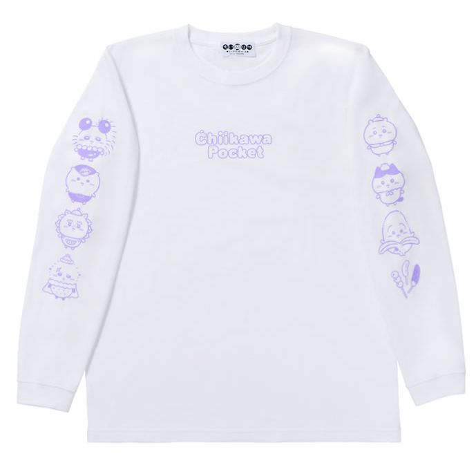 [Pre-order] "Chiikawa" Chiikawa Pocket Fruit T-shirt - White